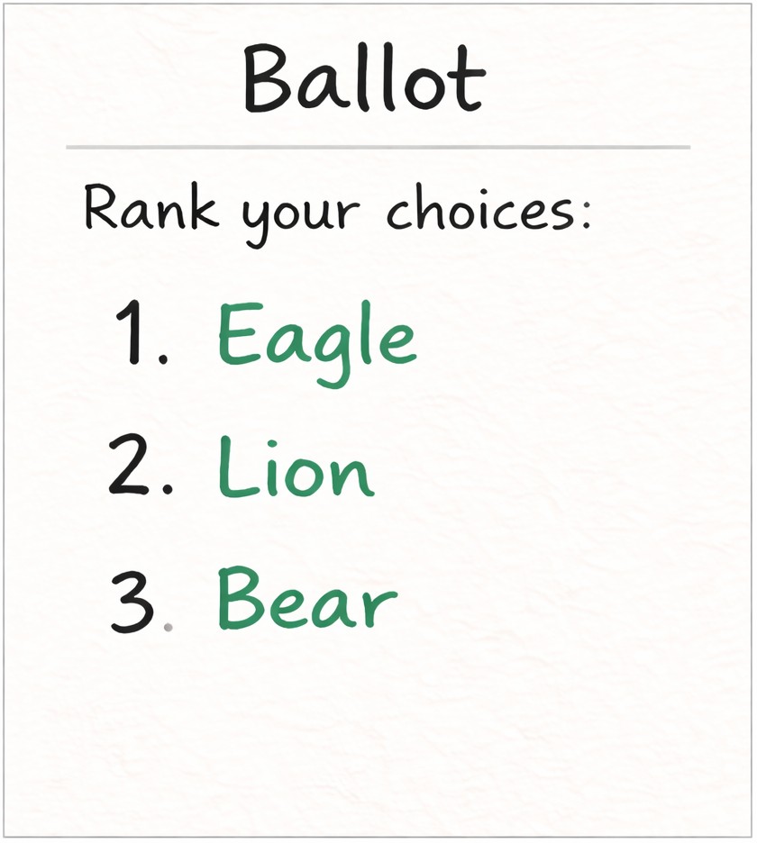 Eagle supporters ballot