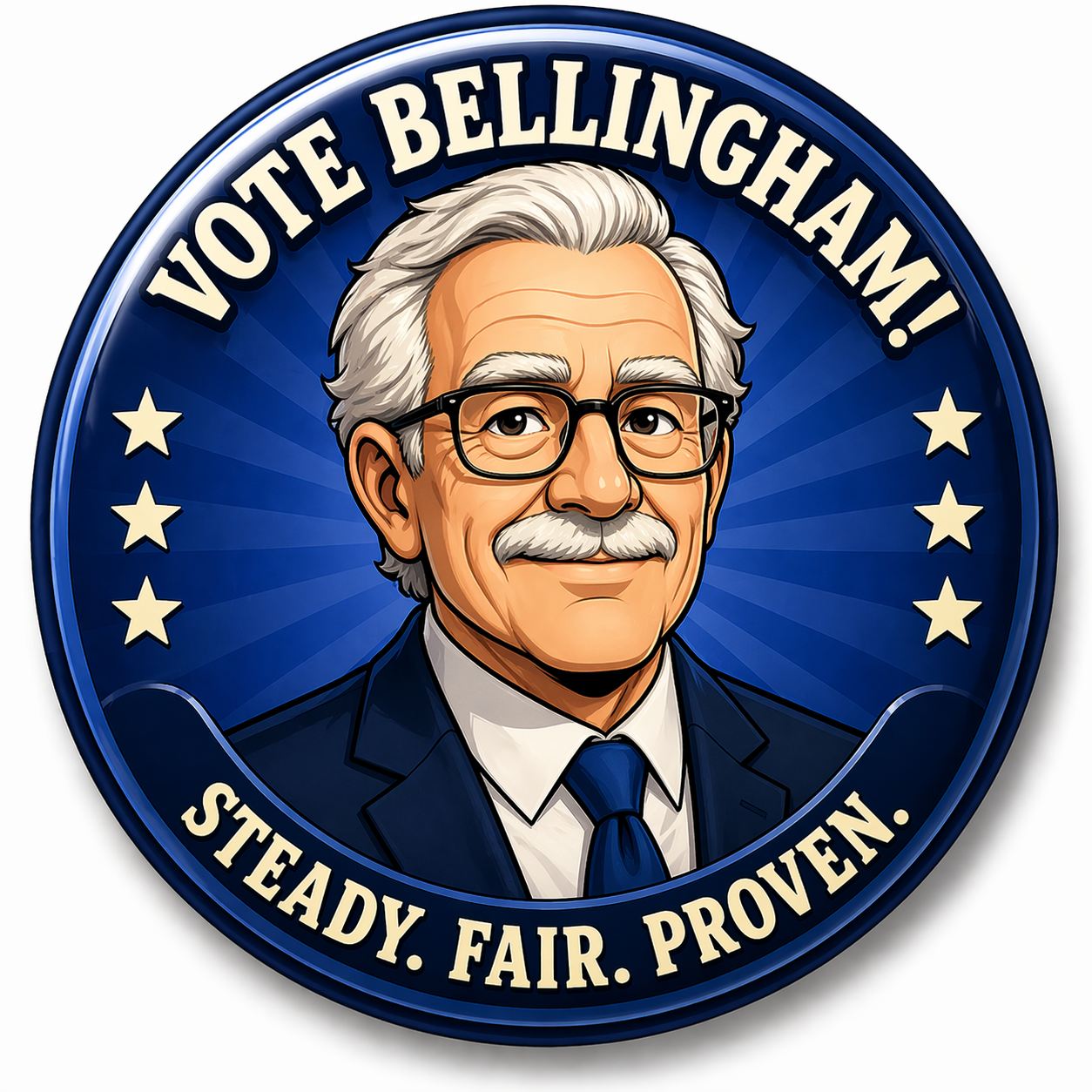 Bellingham candidate button